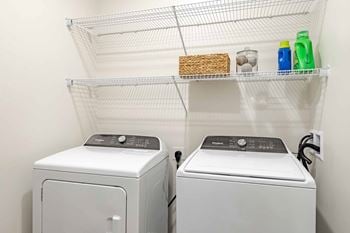 Full-size washer/dryer
